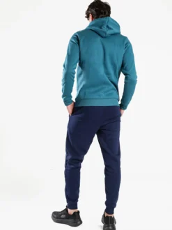 Aki Completo tuta da uomo 2 pezzi full zip con cappuccio - ottanio