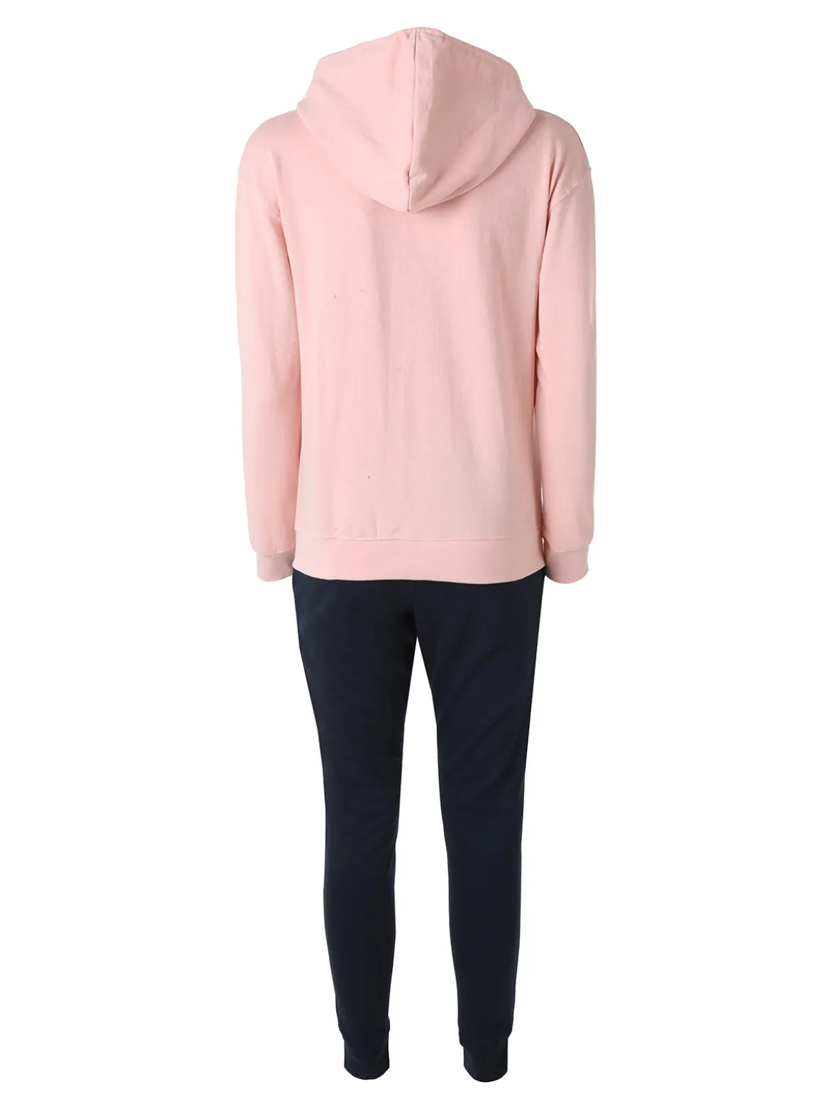 Aki Completo tuta 2 pezzi da donna con cappuccio e zip - rosa