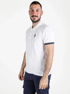 Aki Polo da uomo in cotone a maniche corte