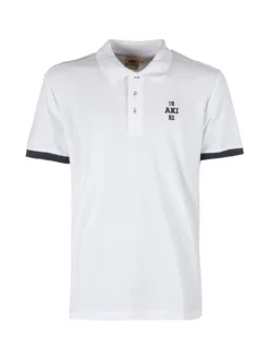 Aki Polo da uomo in cotone a maniche corte