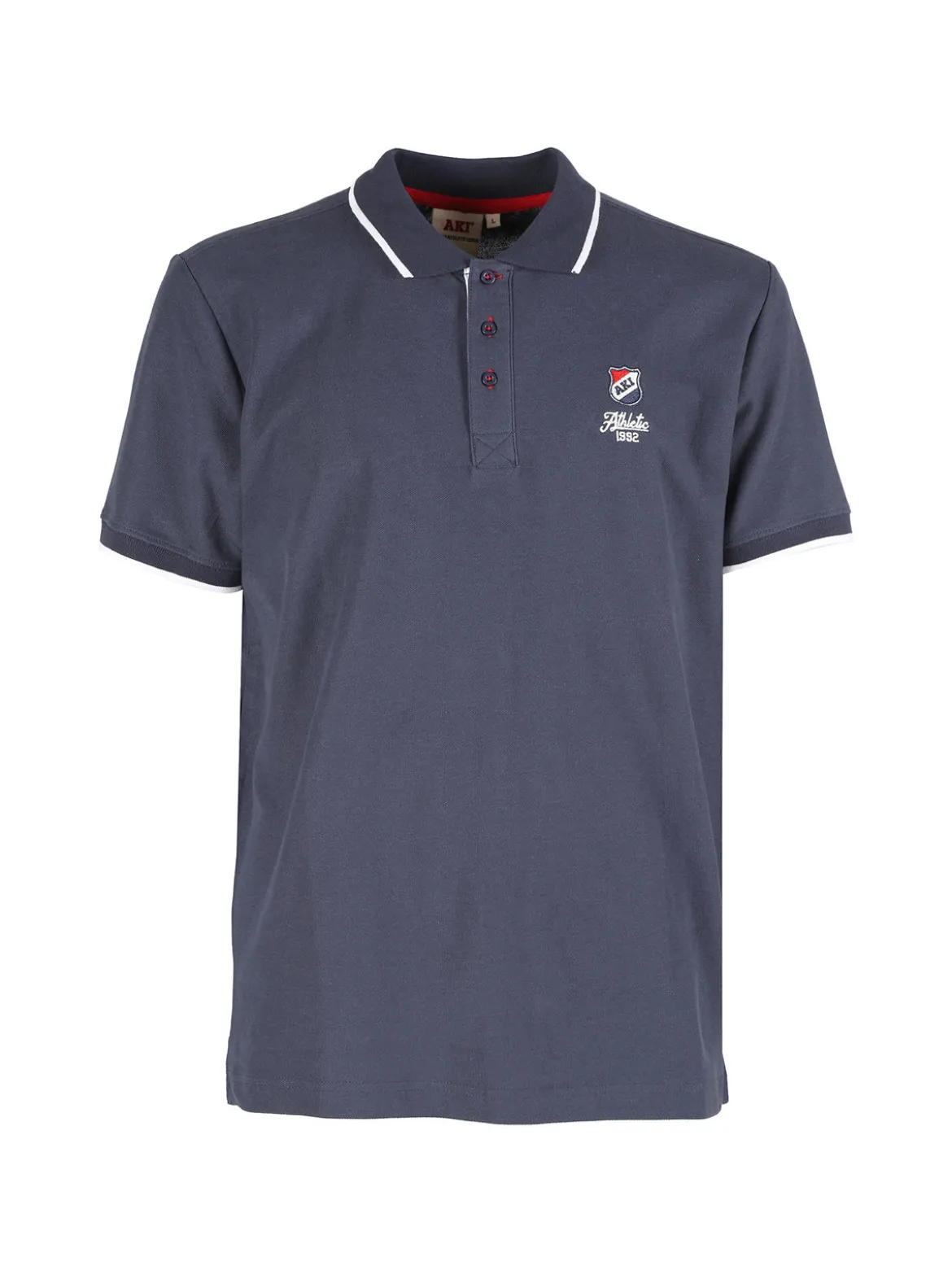 Aki Polo da uomo in cotone a maniche corte