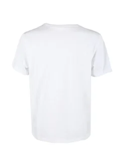 Aky T-shirt uomo girocollo in cotone - bianco