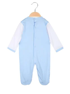 Alta Linea Tutina da neonato in cotone a maniche lunghe con piedini