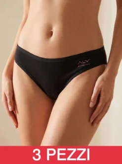 Alviero Martini Confezione da 3 brasiliana donna in cotone stretch