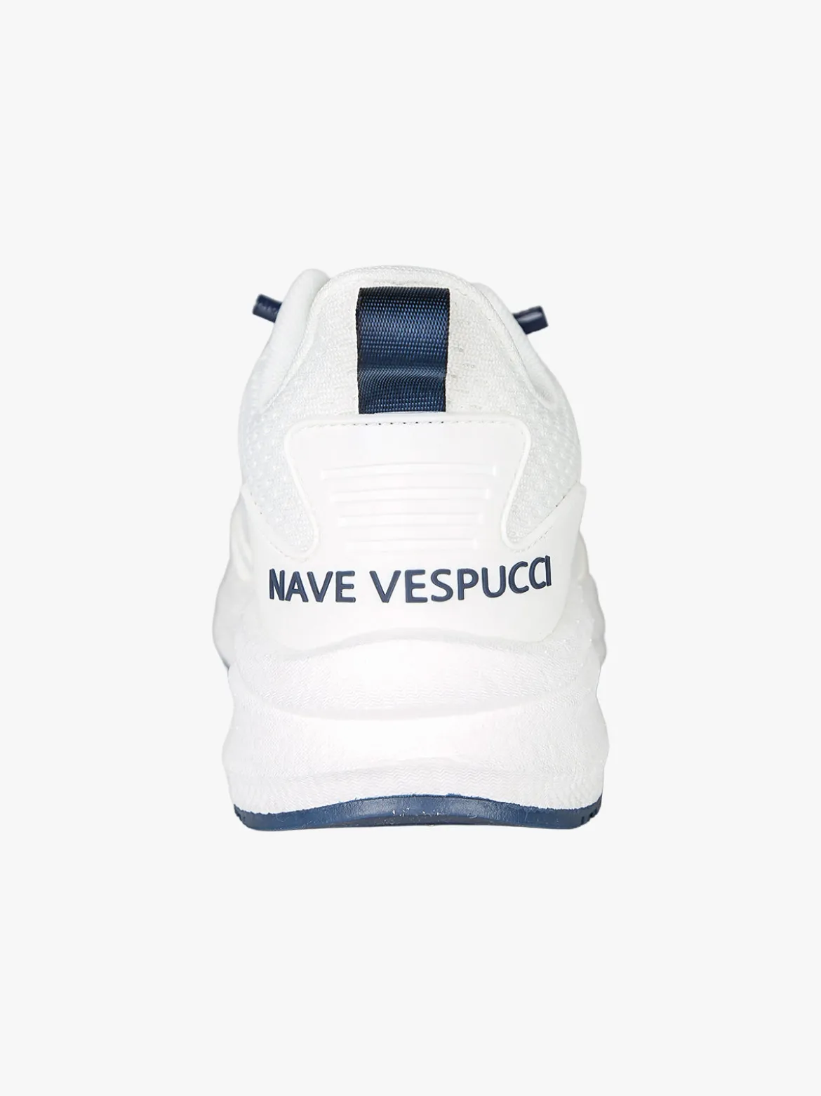 Amerigo Vespucci Sneakers da uomo con lacci elastici - bianco