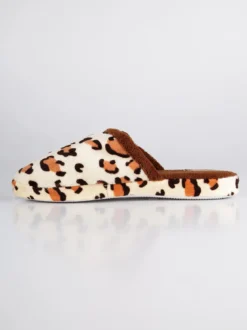 Amix Pantofole leoparfate in tessuto