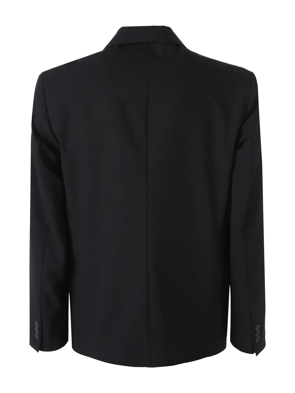 Andy Don B Blazer da uomo elegante a doppiopetto - nero
