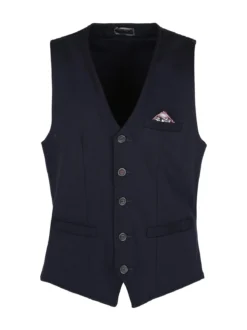 Andy Don B Gilet classico da uomo con bottoni