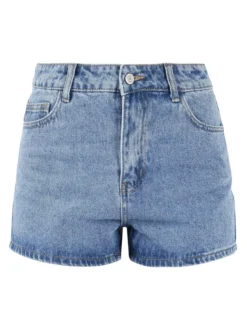 Angelica 2000 Shorts di jeans a vita alta