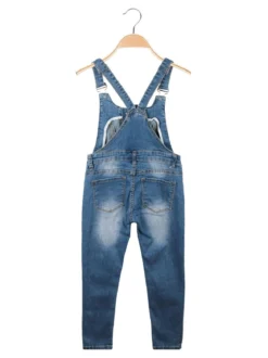 Angel Kids Salopette da bambina in jeans