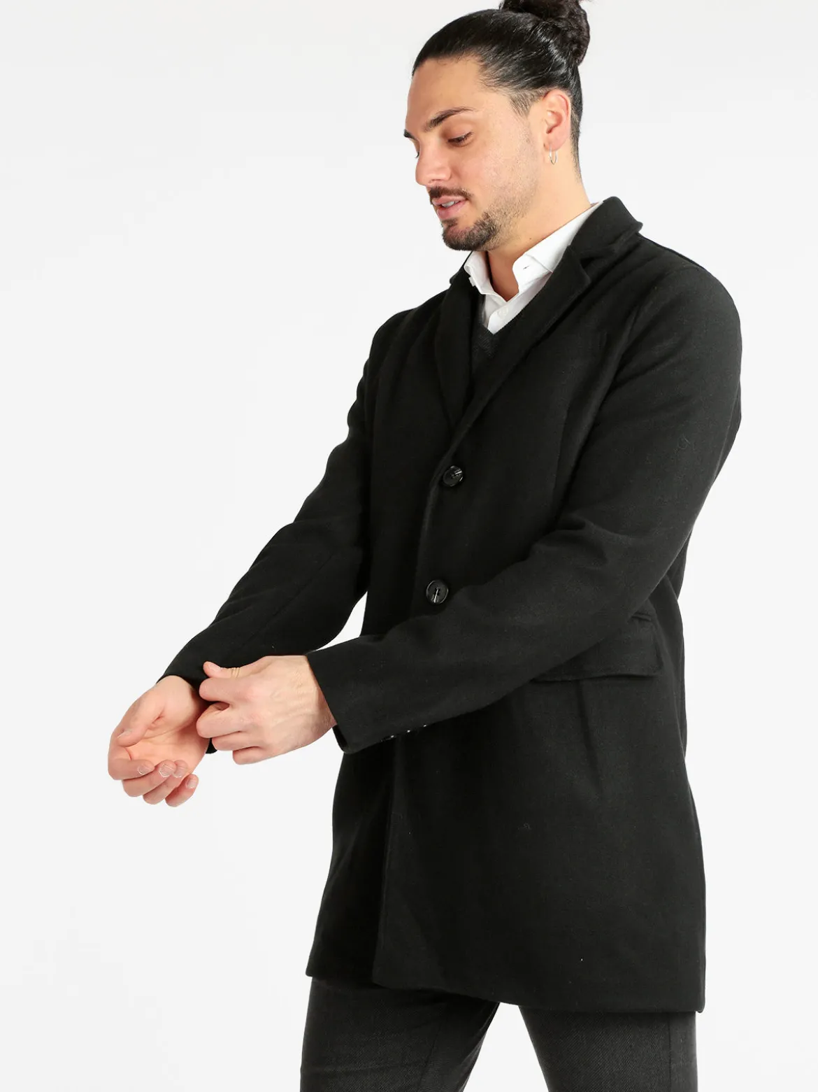 Ange Wear Cappotto classico da uomo
