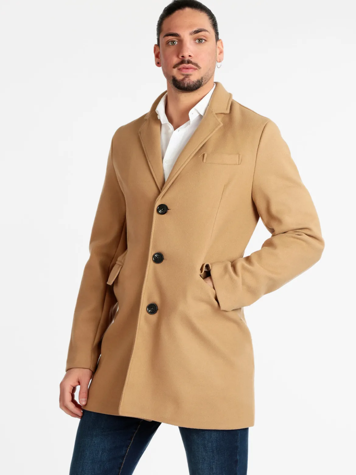 Ange Wear Cappotto classico da uomo