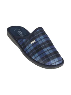A Piedi Liberi Pantofole da uomo a quadri