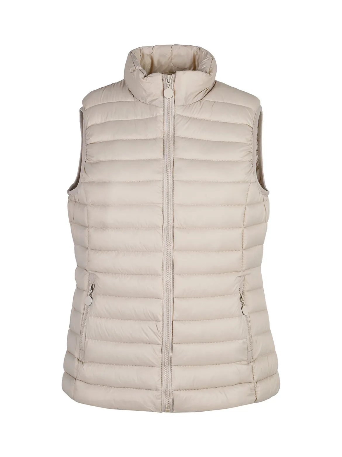 Arix & Fashion Gilet donna imbottito - beige