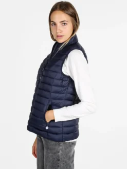 Arix & Fashion Gilet donna imbottito - blu scuro