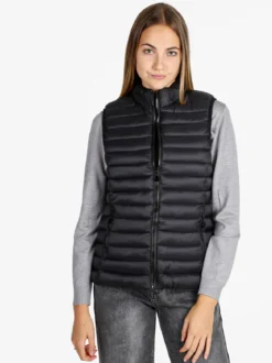 Arix & Fashion Gilet donna imbottito - nero