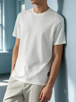 Armata Di Mare T-shirt da uomo in cotone - panna