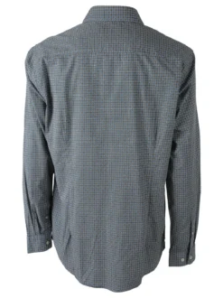 Ascot Sport Camicia da uomo in cotone a maniche lunghe con stampe - multicolore