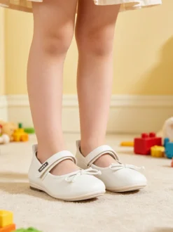 Asso Ballerine da bambina con cinturino