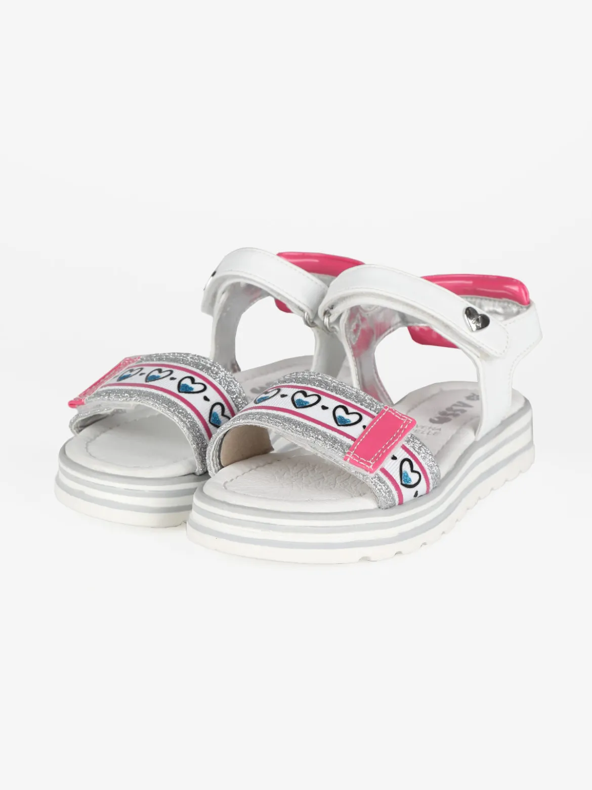 Asso Sandali da bambina con glitter