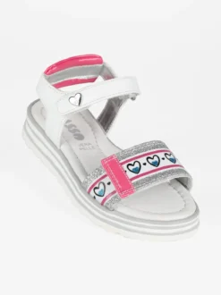 Asso Sandali da bambina con glitter