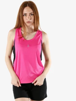 Athl Dpt Canotta sportiva da donna traspirante - fucsia