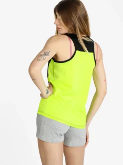 Athl Dpt Canotta sportiva donna bicolor