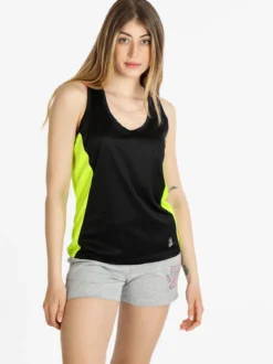 Athl Dpt Canotta sportiva donna bicolor