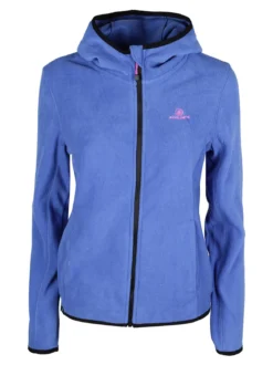 Athl Dpt Felpa donna in pile con cappuccio e zip