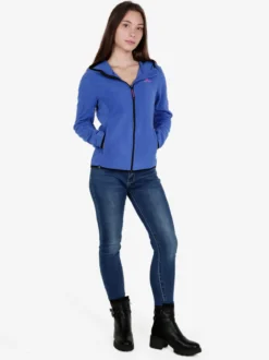 Athl Dpt Felpa donna in pile con cappuccio e zip
