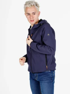 Athl Dpt Giacca da uomo impermeabile con cappuccio e zip