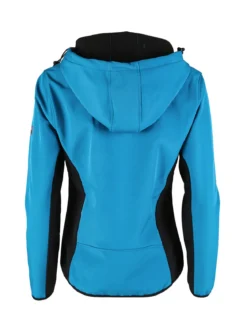 Athl Dpt Giacca donna sportiva impermeabile con cappuccio e zip