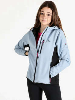 Athl Dpt Giacca donna sportiva impermeabile con cappuccio e zip