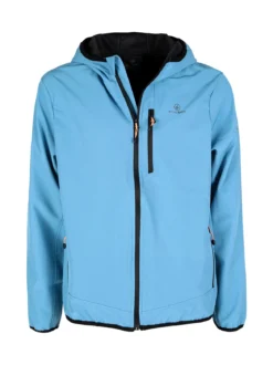 Athl Dpt Giacca sportiva da uomo impermeabile con cappuccio e zip