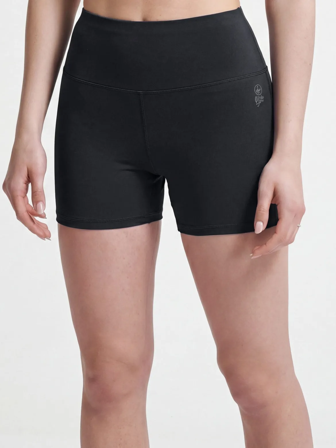 Athl Dpt Shorts sportivi da donna elasticizzati - nero