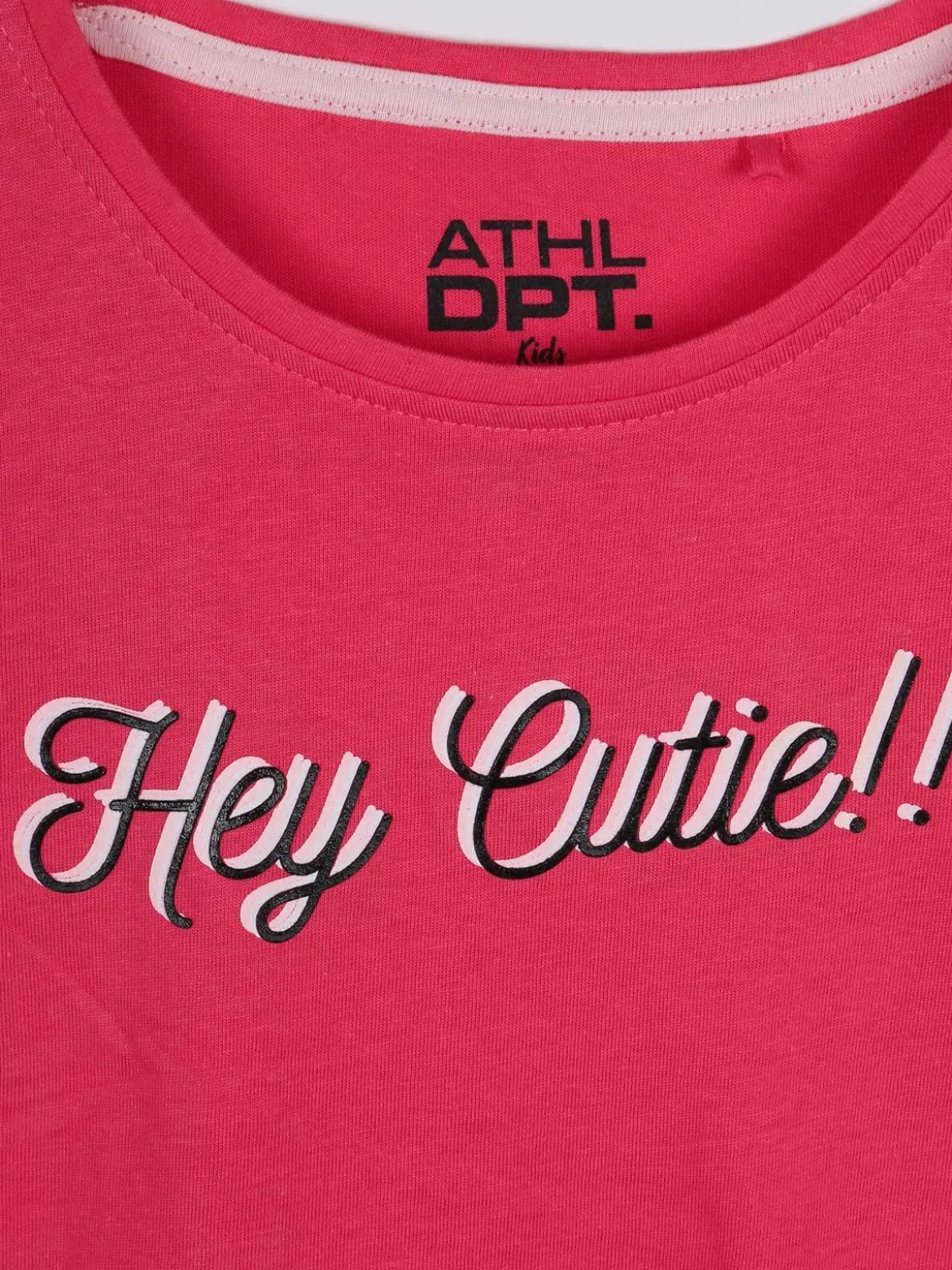 Athl Dpt T-shirt con scritta