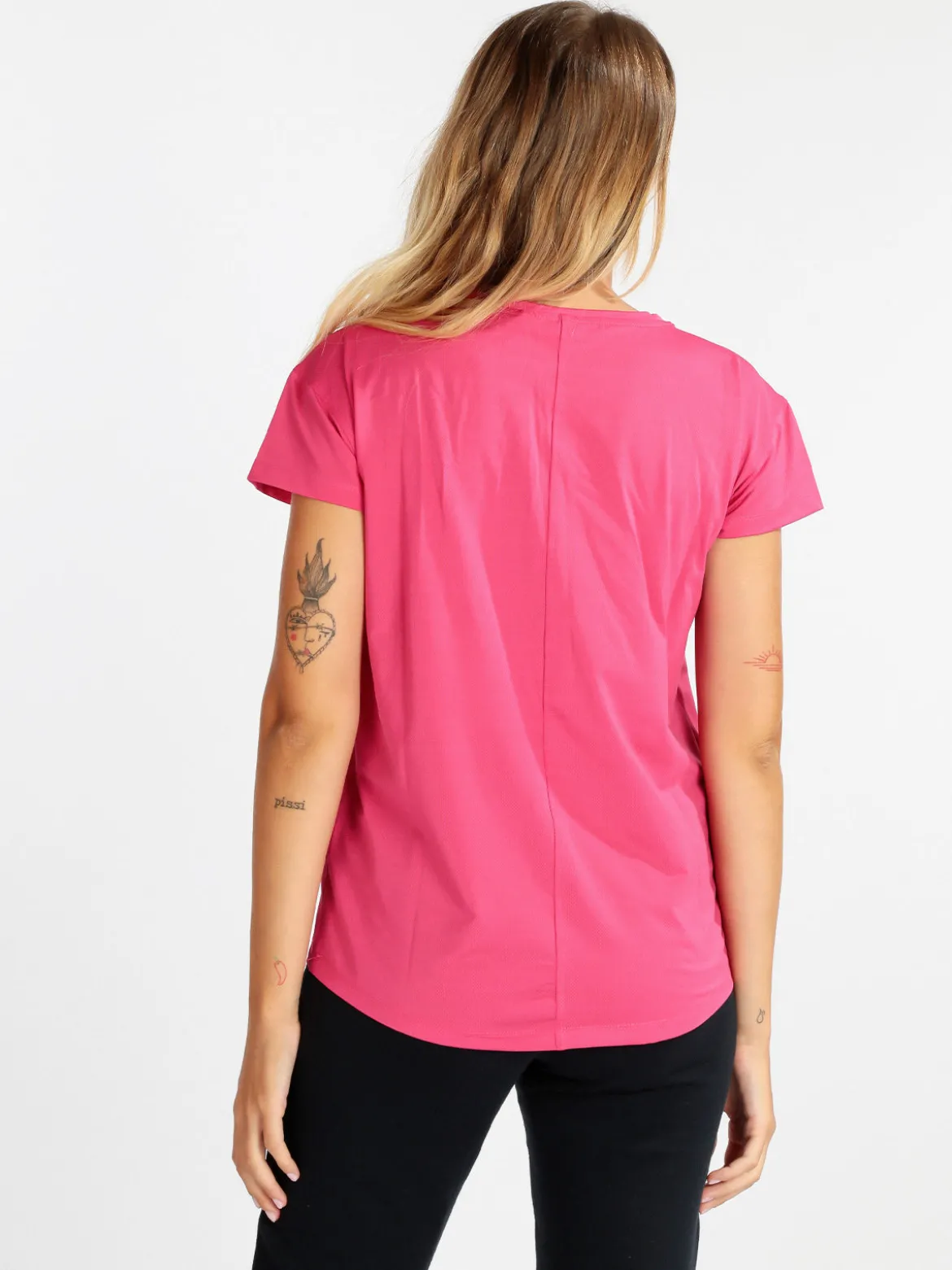 Athl Dpt T-shirt donna in tessuto tecnico sportivo