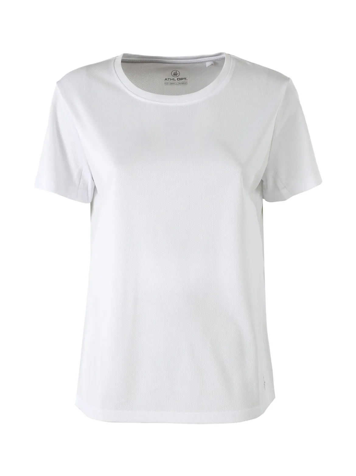 Athl Dpt T-shirt donna sportiva in tessuto traspirante - bianco