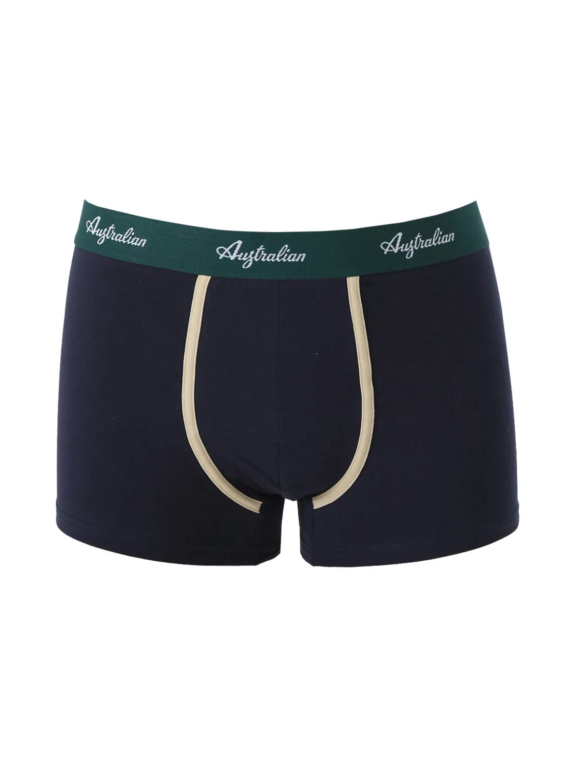 Australian Boxer da uomo in cotone bielastico - blu scuro