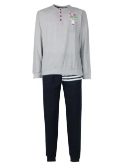 Australian Pigiama lungo da uomo con stampe