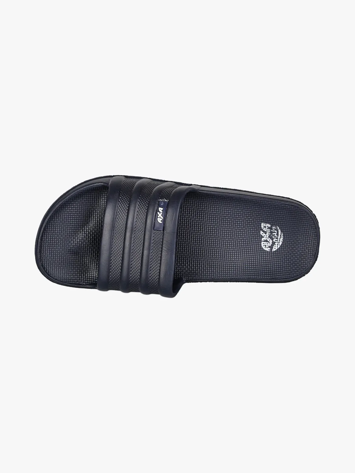 Axa Shoes Ciabatte da donna in gomma con fascia larga - blu scuro