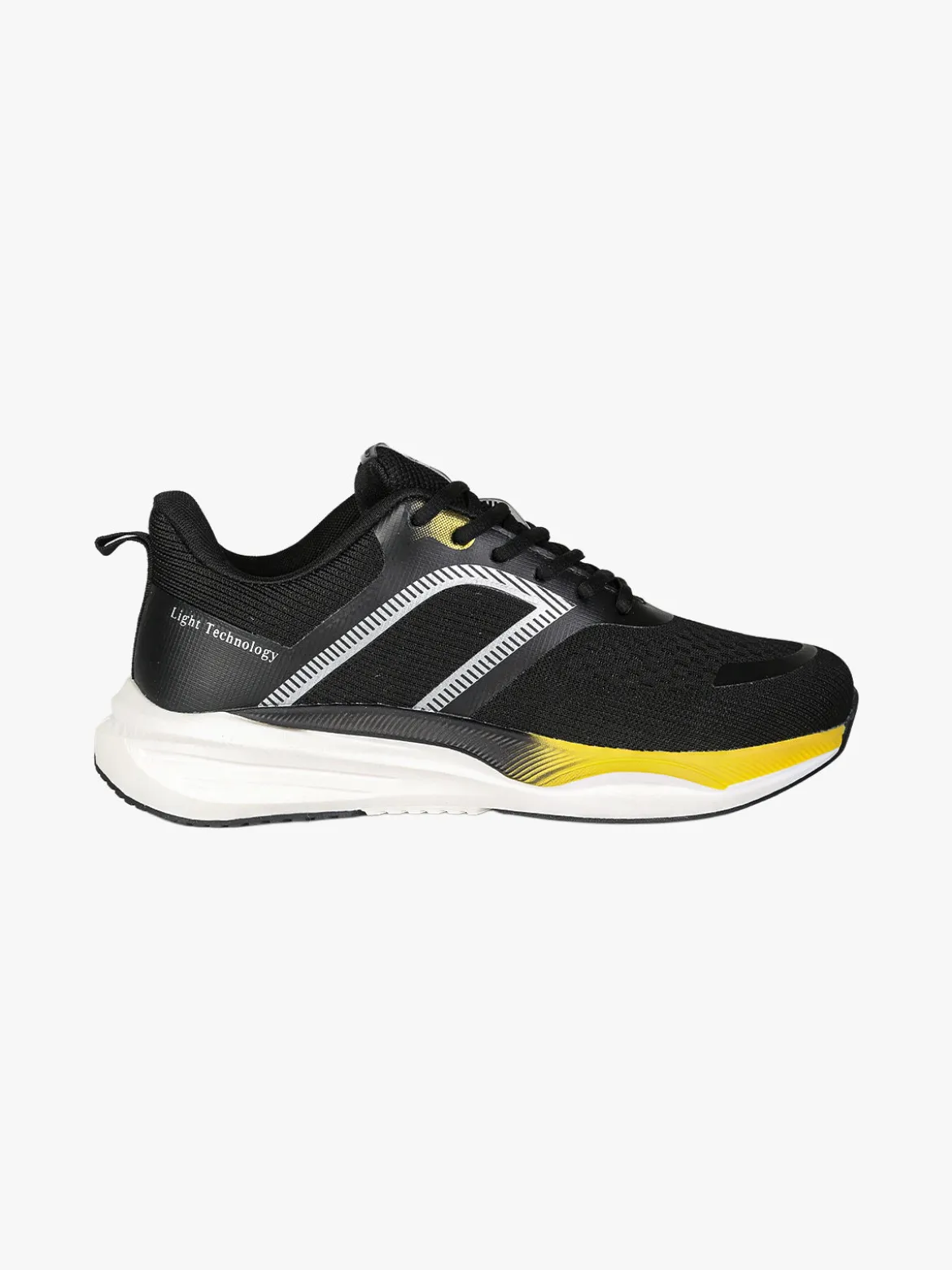 Axa Shoes Sneakers sportive da uomo in maglia - nero