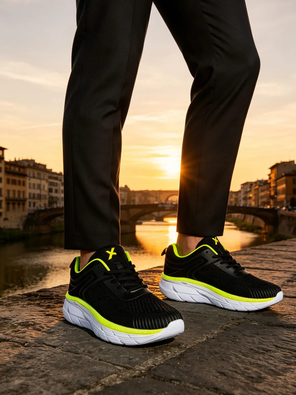 Axa Shoes Sneakers sportive da uomo in tessuto