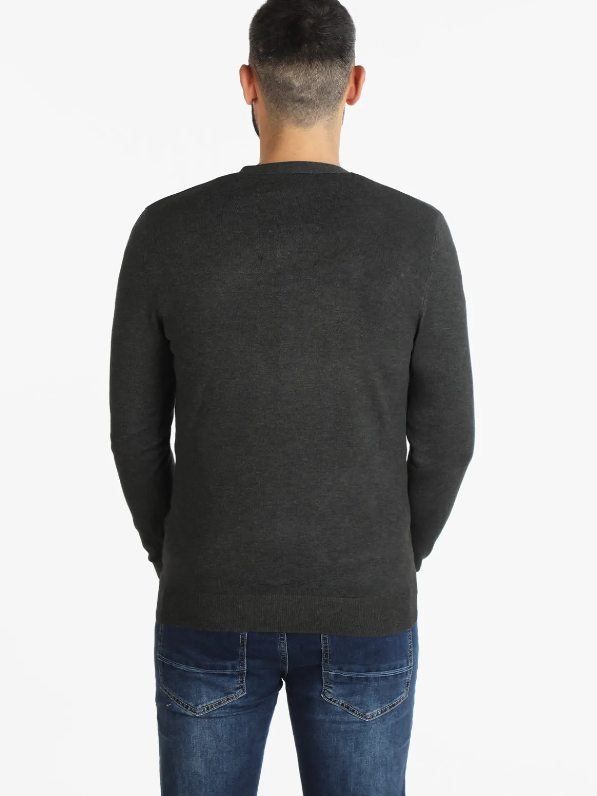 Baci & Abbracci Cardigan uomo in maglia con bottoni