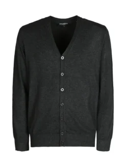 Baci & Abbracci Cardigan uomo in maglia con bottoni