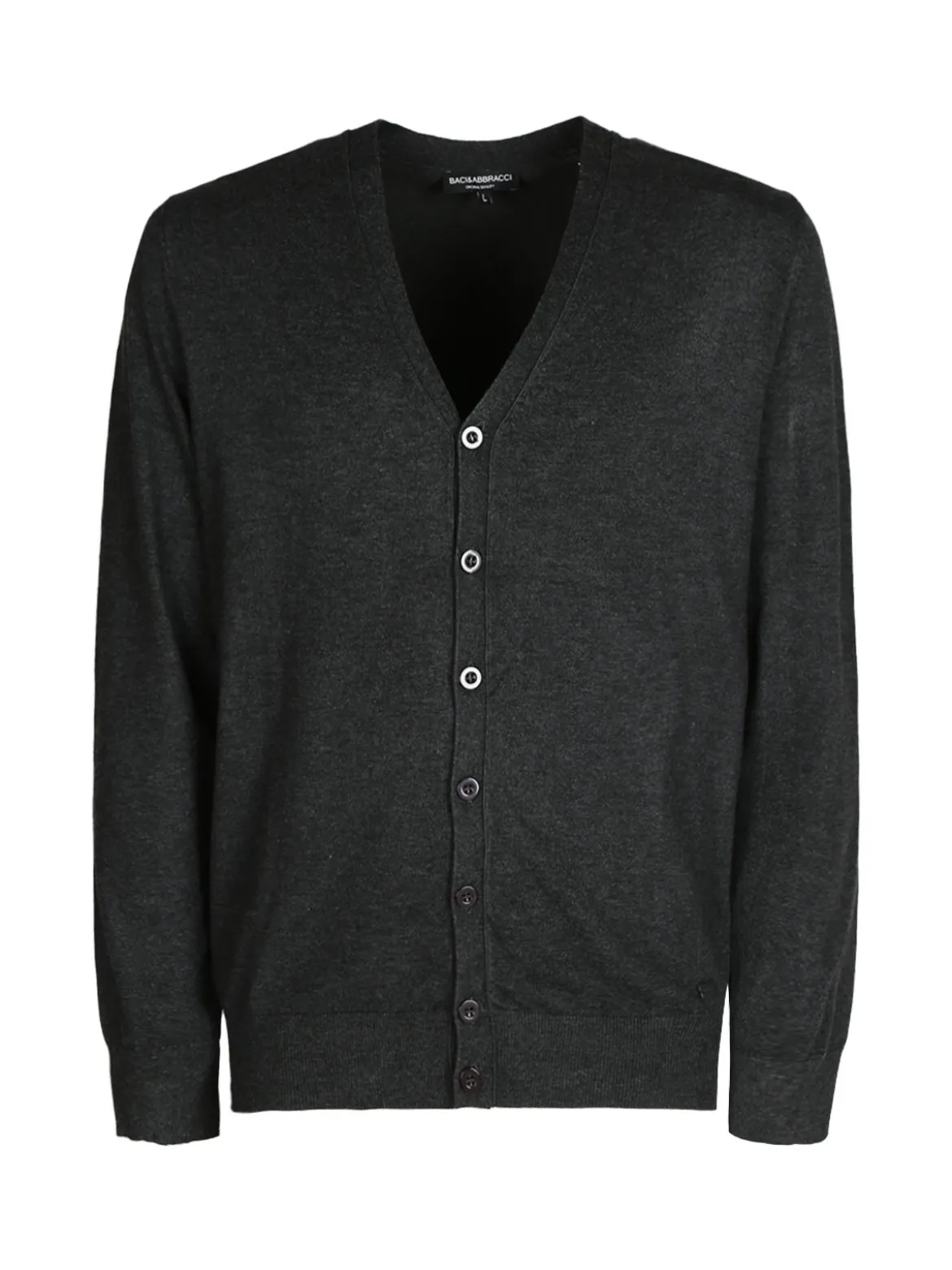 Baci & Abbracci Cardigan uomo in maglia con bottoni
