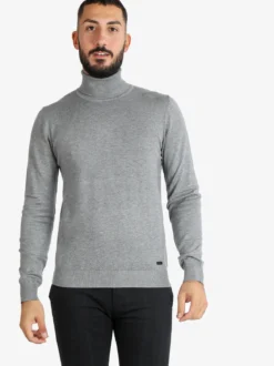 Baci & Abbracci Dolcevita in maglia da uomo