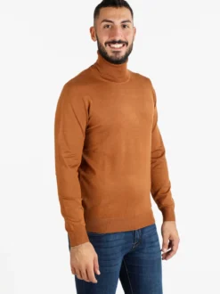 Baci & Abbracci Dolcevita in maglia da uomo