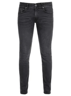 Baci & Abbracci Jeans da uomo nero slavato