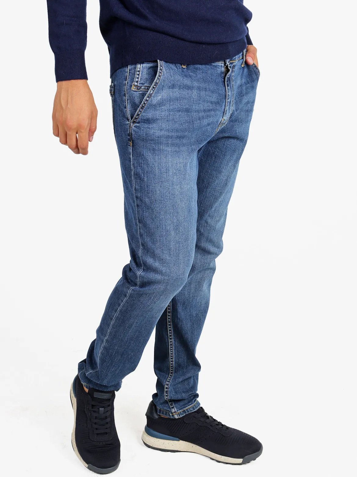 Baci & Abbracci Jeans uomo slim fit a vita bassa - jeans